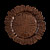 Photo: New Collections - Splendor: Sea Sponge Charger Brown